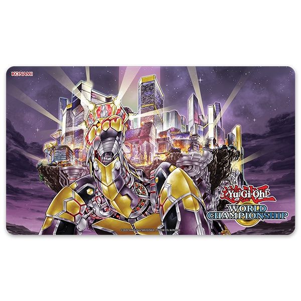 Yu-Gi-Oh Playmat 2013 World Championship Grandopolis The Eternal Golden City