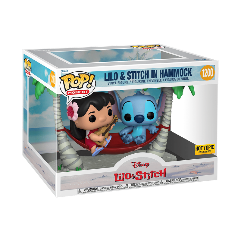 #1200 - Lilo &amp; Stitch - Lilo &amp; Sitch In Hammock [Hot Topic Exclusive] - Funko Pop