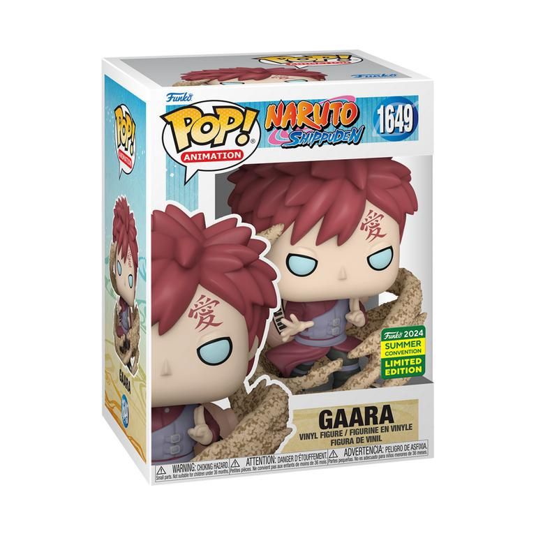 #1649 Naruto Shippuden - Gaara - 2024 Summer Con - Funko Pop!