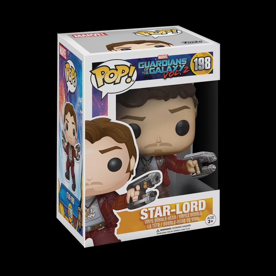 #198 Marvel Guardians of the Galaxy Vol. 2 - Star-Lord - Funko Pop!