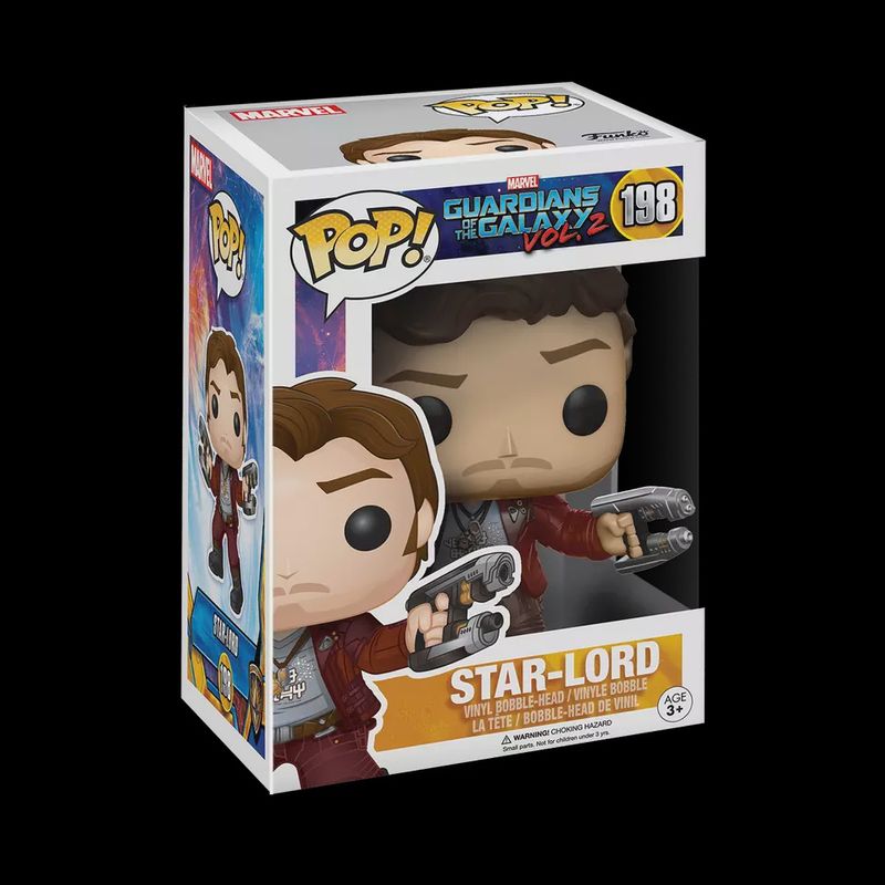 #198 Marvel Guardians of the Galaxy Vol. 2 - Star-Lord - Funko Pop!