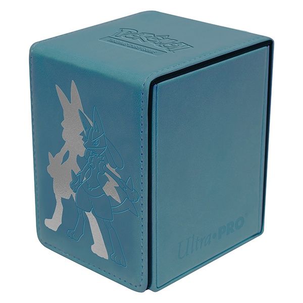 Pokemon Alcove Flip Deck Box - Lucario Blue