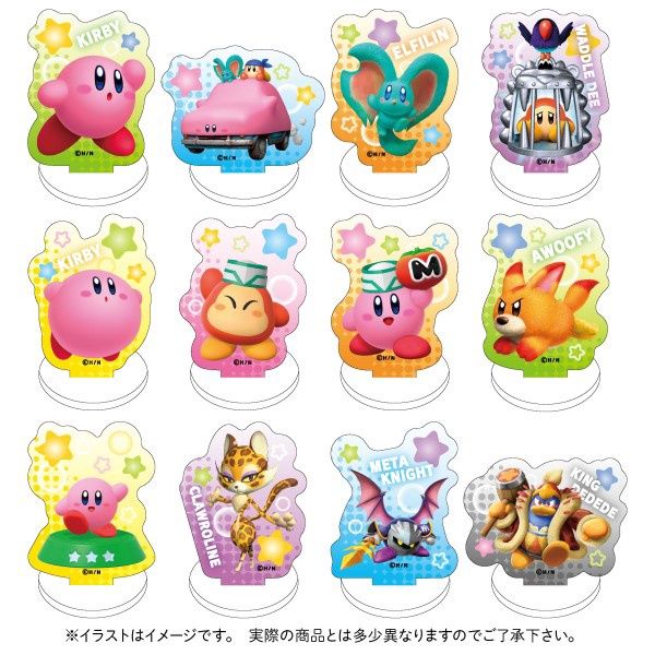 Kirby and The Forgotten Land Acrylic Stands - Ensky