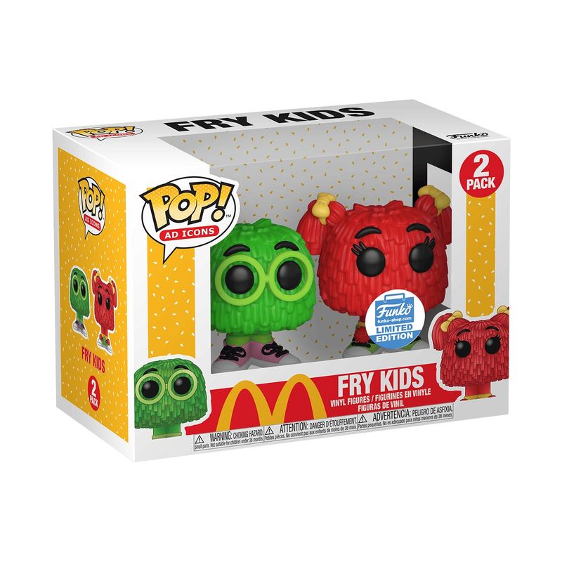 McDonalds - Fry Kids 2 Pack [Funko.com Limited Edition]  - Funko Pop!