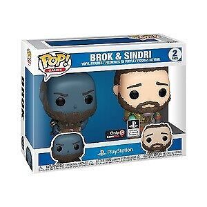 2 Pack - PlayStation - Brok &amp; Sindri - Gamestop Exclusive - Funko Pop!