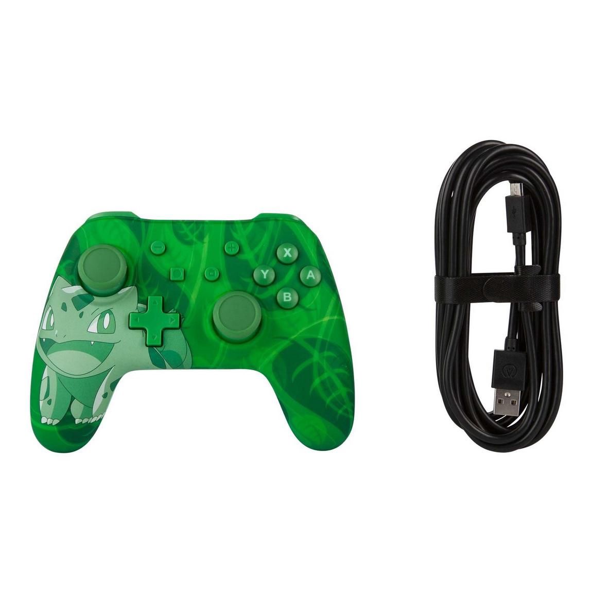 ACC - Nintendo Switch Wired Controller - Bulbasaur Green
