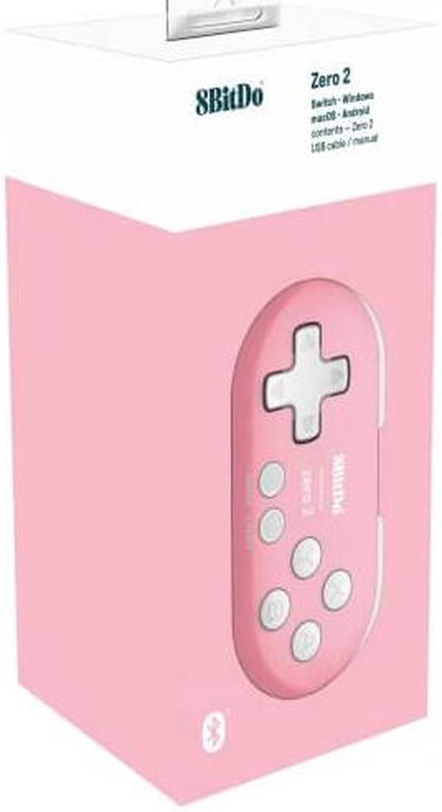 8BitDo Zero 2 Nintendo Switch Controller, Condition: CIB, Colour: Pink