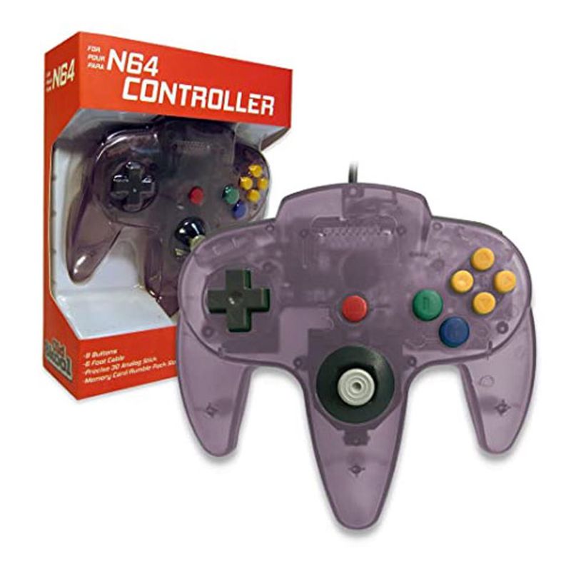 3rd Party Grape Purple Nintendo 64 Controller