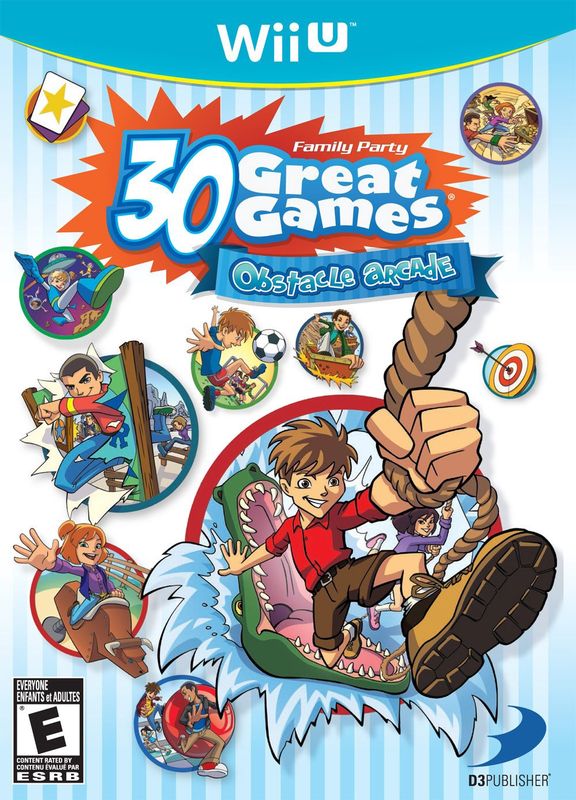 30 Great Games Family Party Obstacle Arcade - Nintendo Wii U