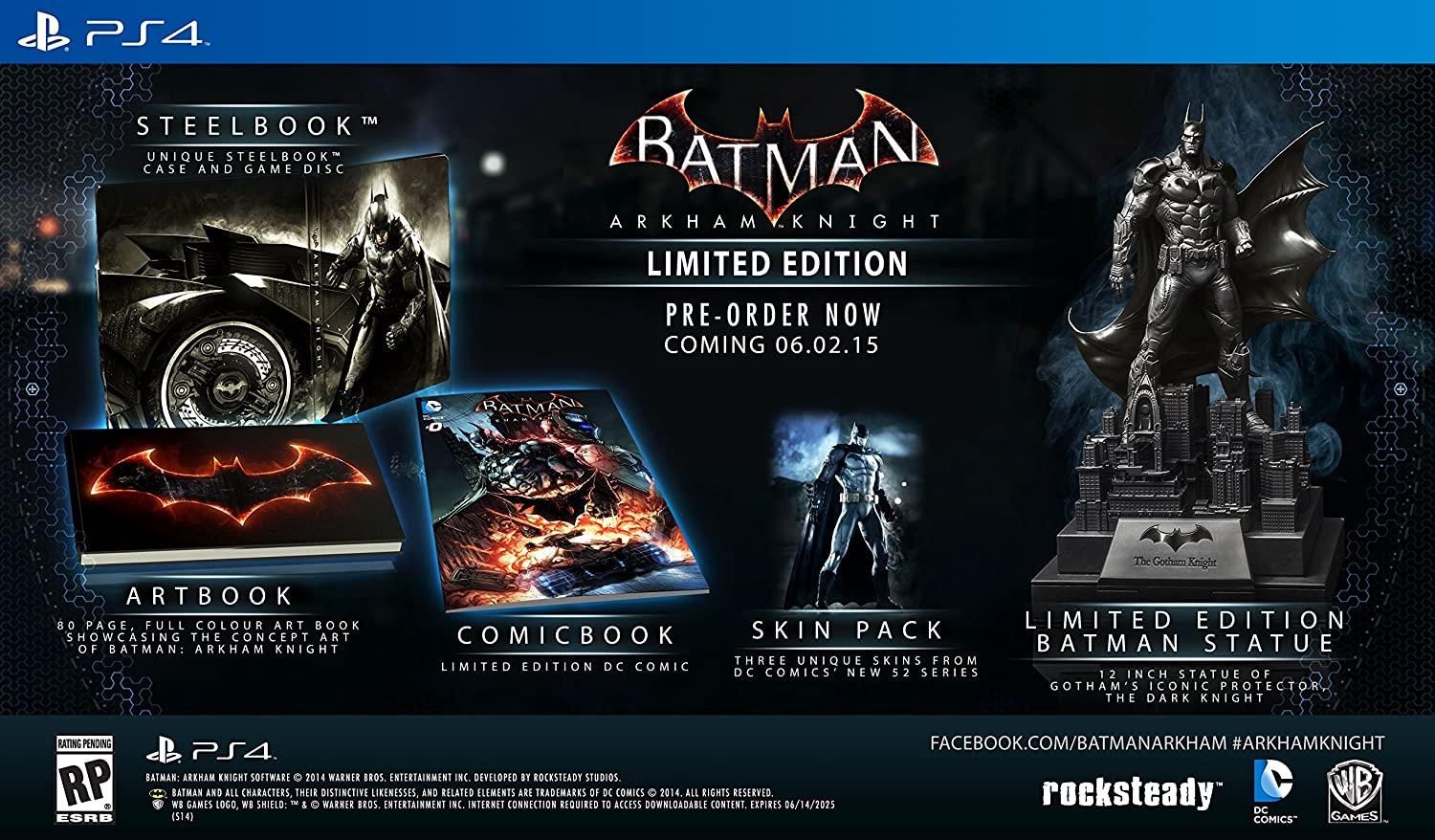 Batman Arkham Knight [Limited Edition] - PlayStation 4