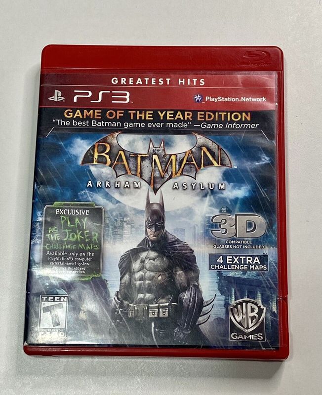 Batman: Arkham Asylum (Game of the Year Edition) - PlayStation 3