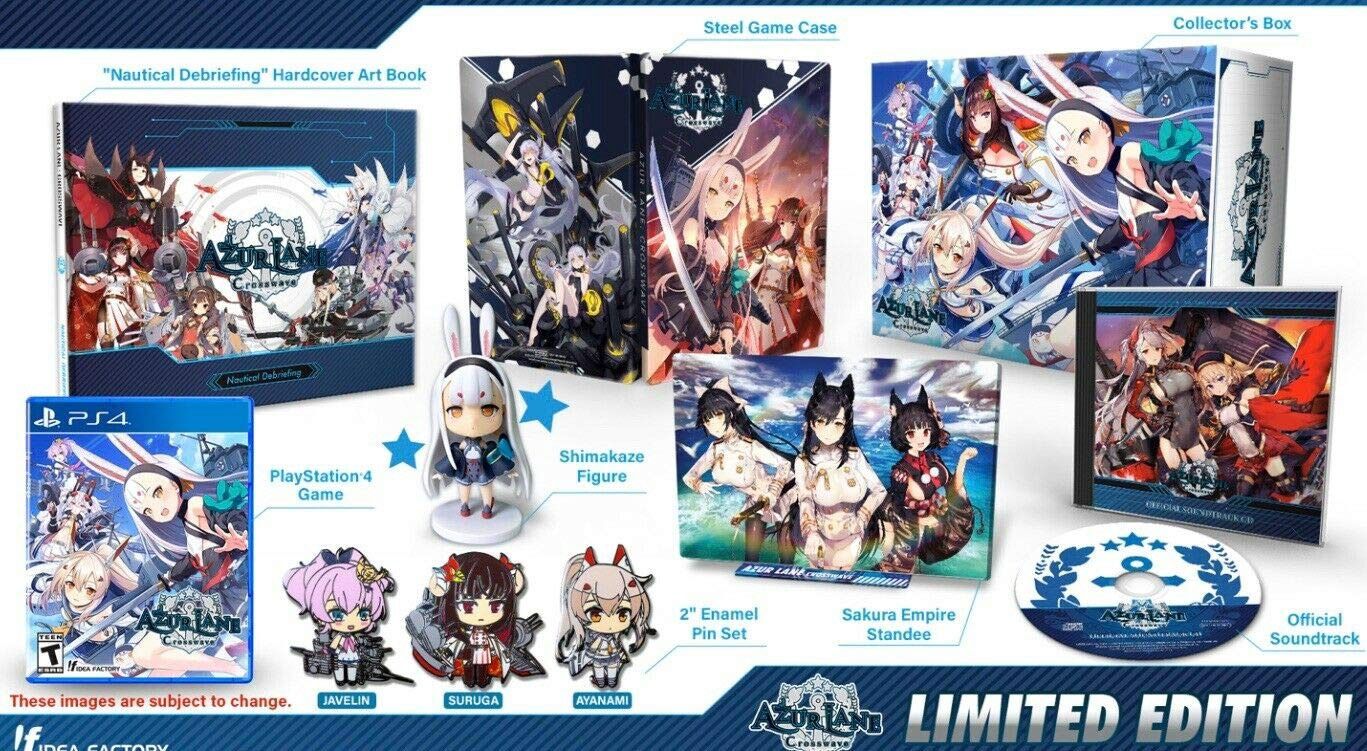 Azur Lane: Crosswave [Limited Edition] - Playstation 4, Condition: New/Sealed