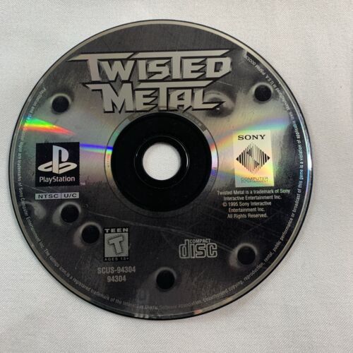 Twisted Metal - PlayStation 1, Condition: Loose