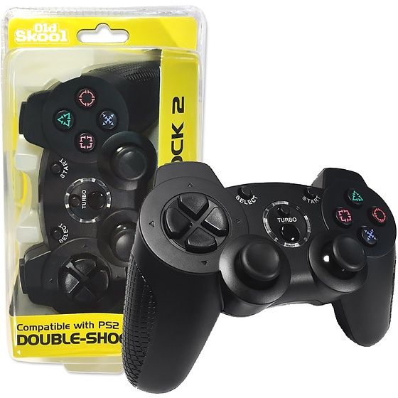 3rd Party Black Wireless PS2 Controller