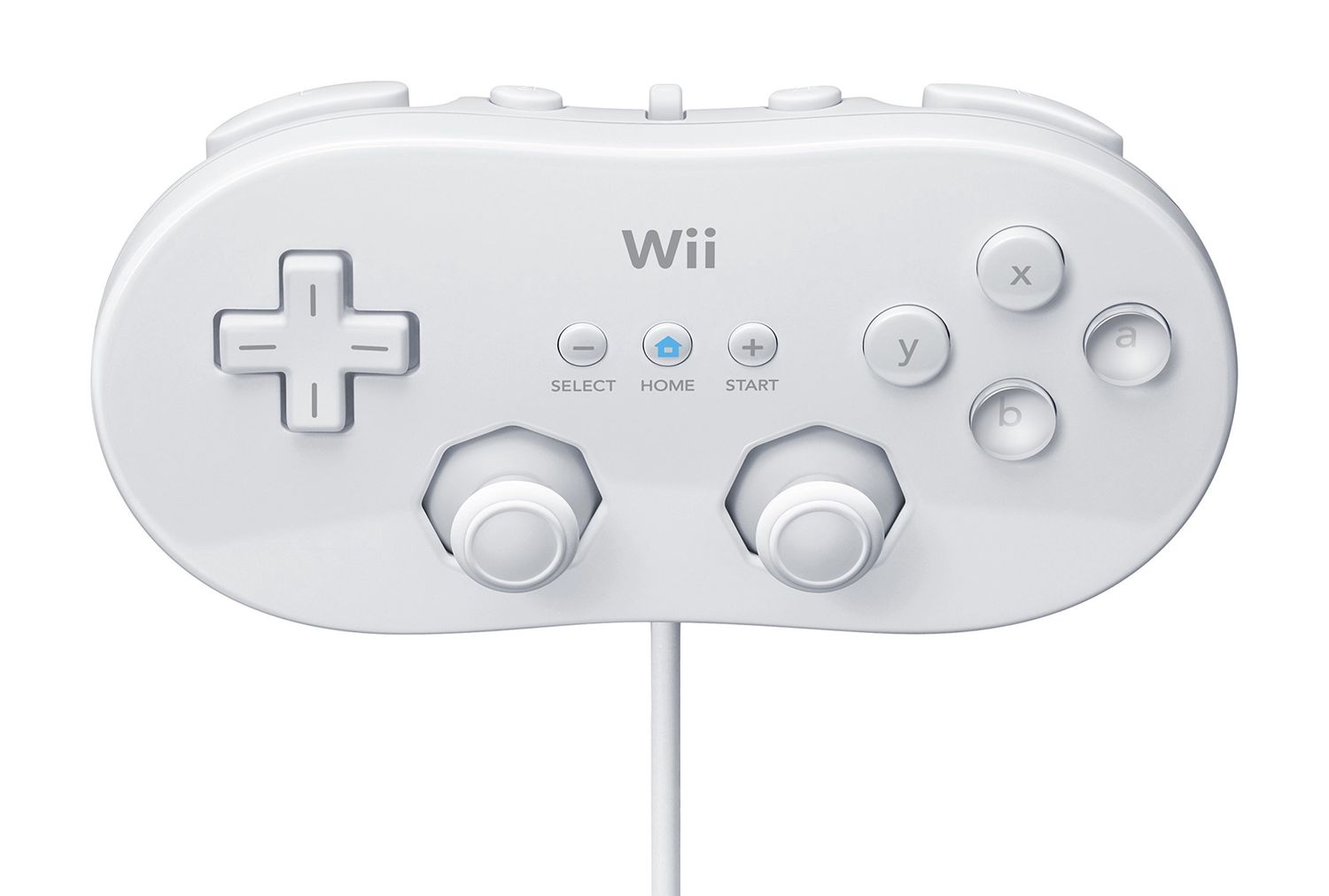 White OEM Wii Classic Controller