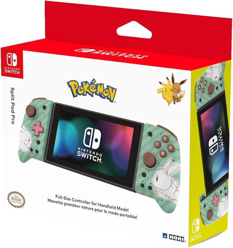 Hori Split Pad Pro - Pokemon : Pikachu and Eevee
