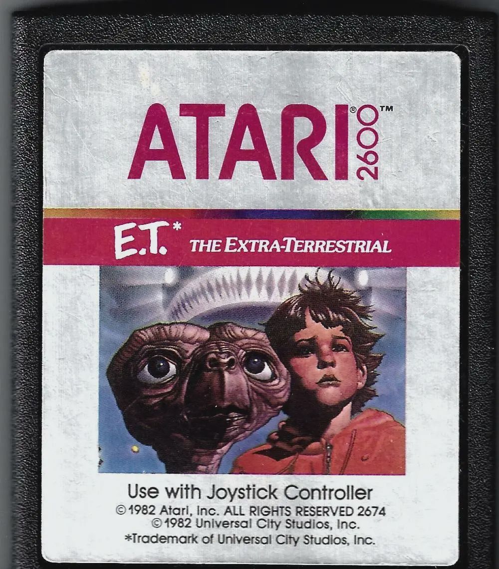 E.T. The Extra-Terrestrial - Atari 2600