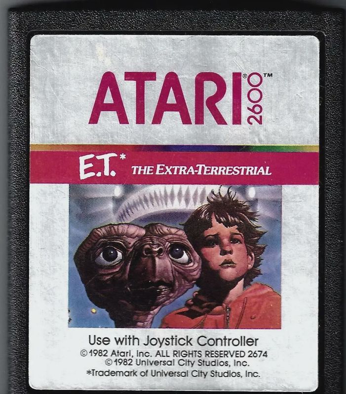 E.T. The Extra-Terrestrial - Atari 2600