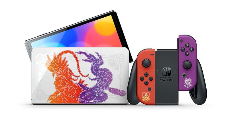 Nintendo Switch OLED Console | Pokemon Scarlet &amp; Violet Edition