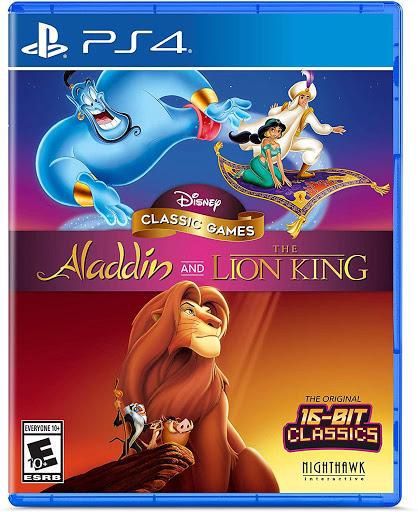 Disney Aladdin &amp; The Lion King 16-Bit Classics - PlayStation 4