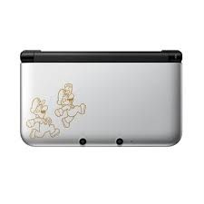 Nintendo 3DS XL Silver Mario &amp; Luigi Limited Edition