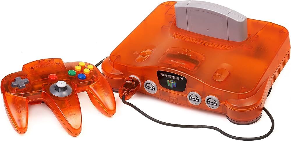 Nintendo  64 (N64) Console | Funtastic Fire Orange