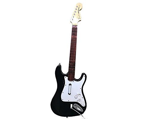 Rock Band - Fender Stratocaster Guitar w/Dongle - Nintendo Wii