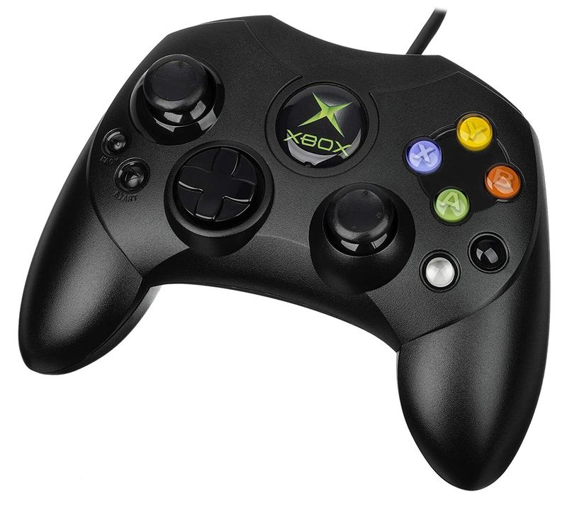 Black S-Type Original Xbox OEM Controller