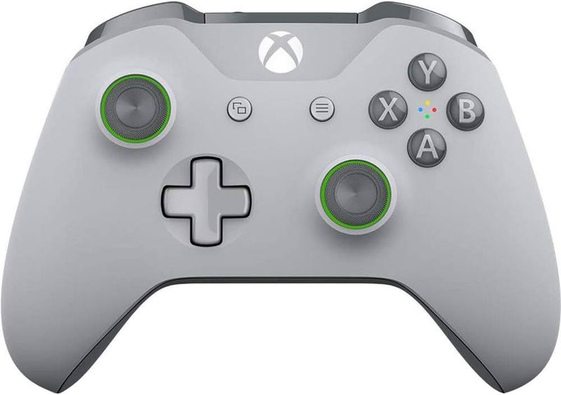 Xbox One Grey/Green Controller