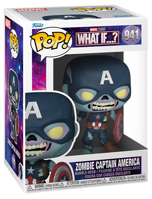 #941 - Marvel What If...? - Zombie Captain America - Funko Pop