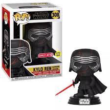 #308 Star Wars - Kylo Ren (Glow in the Dark) - Target Exclusive - Funko Pop!