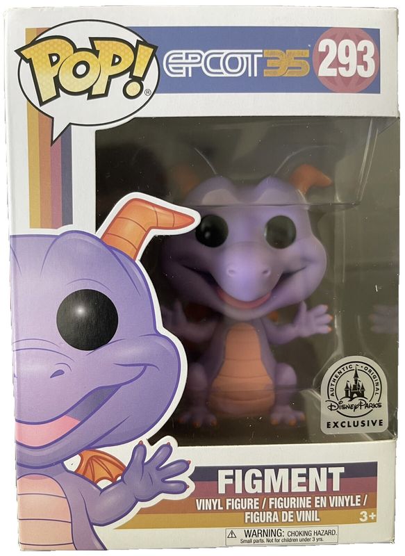 #293 Disney - Figment Epcot 35 [Figment Disney Parks Exclusive] - Funko Pop!