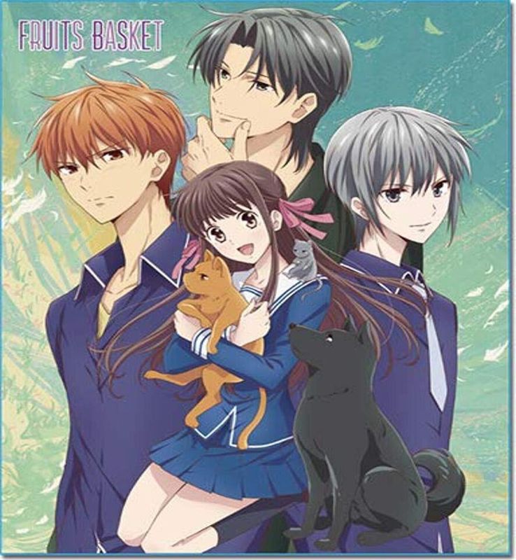 Fruits Basket 2019 Key Art Sublimation Throw Blanket - Home Decor