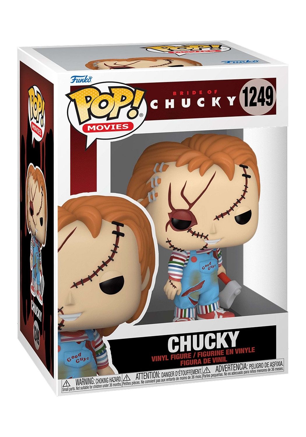#1249 Bride Of Chucky - Chucky Funko Pop!