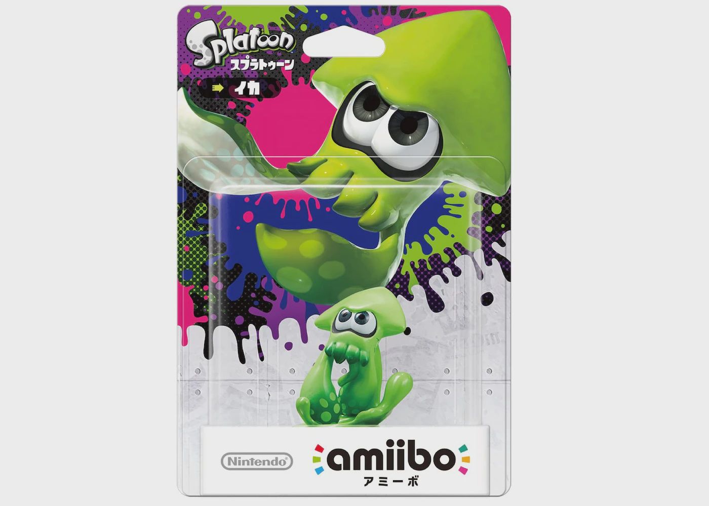 Green Squid (Splatoon) Amiibo, Condition: New/Sealed