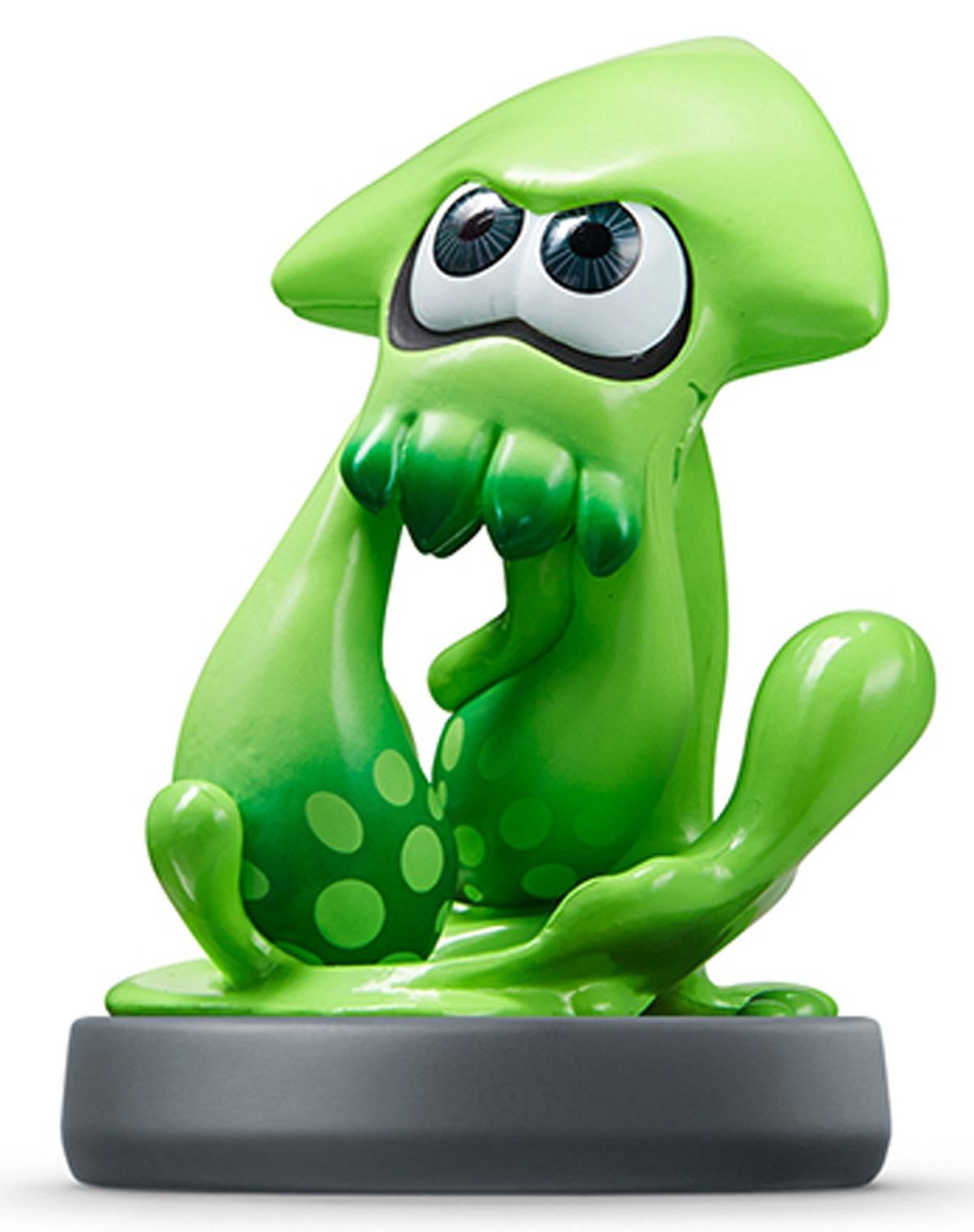 Green Squid (Splatoon) Amiibo, Condition: Loose