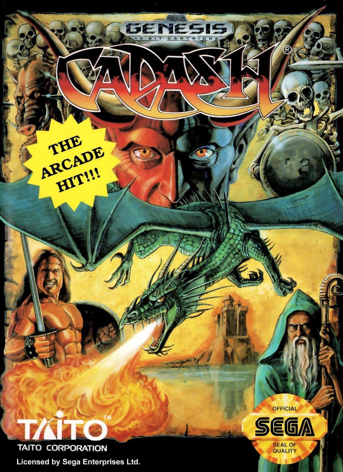 Cadash - SEGA Genesis