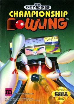 Champion Bowling - SEGA Genesis