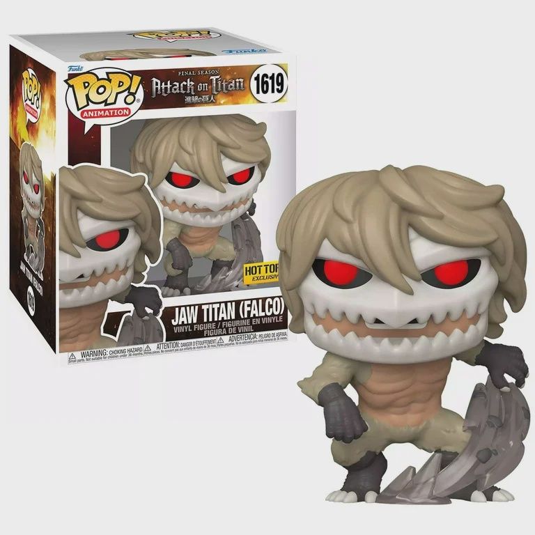 #1619 Attack On Titan - Jaw Titan (Falco) - Hot Topic Exclusive - Funko Pop!