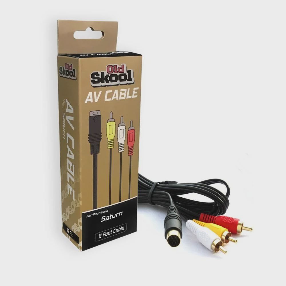 Old Skool Saturn AV Cable