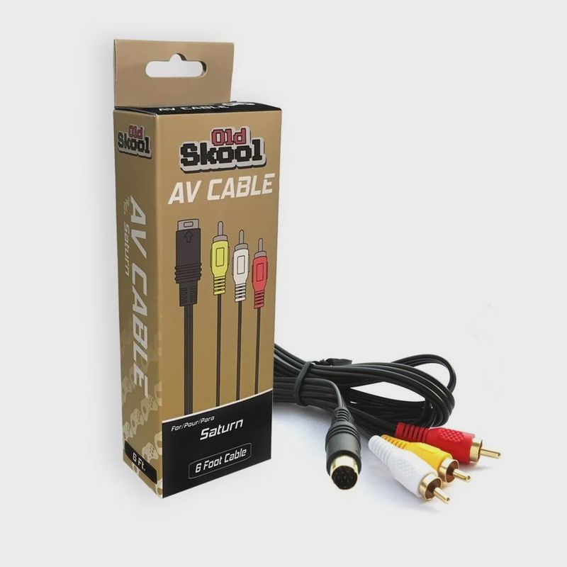 Old Skool Saturn AV Cable