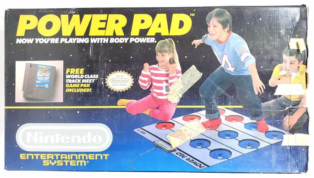 NES Power Pad Bundles World Class Track Meet &amp; Dance Aerobics