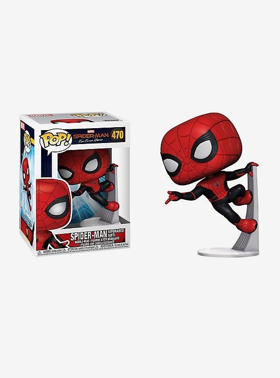 #470 - Spider-Man Far From Home, Spider-Man [Upgraded Suit] Funko Pop