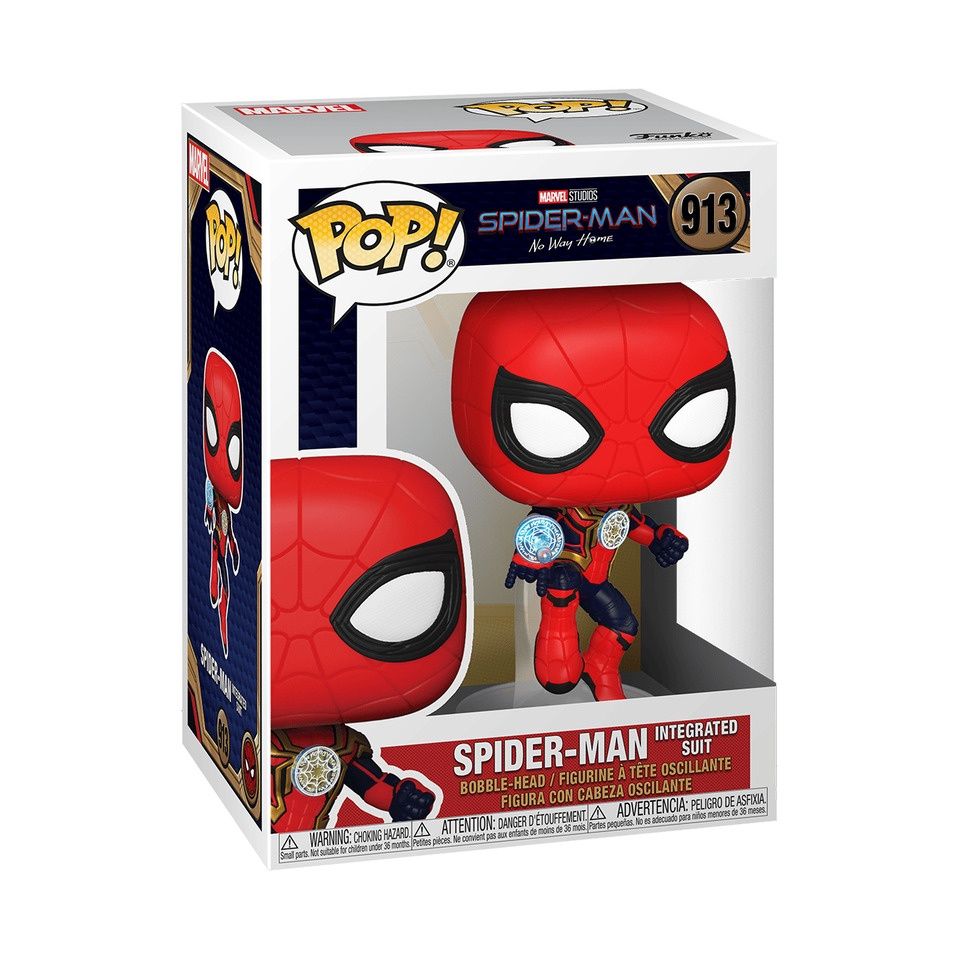 #978 Marvel Spider-Man No Way Home - Spider-Man With Integrated Suit - Walmart Exclusive - Funko Pop!