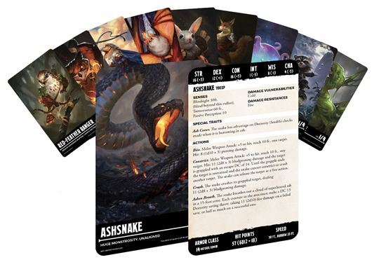 Humblewood Reference Cards - The Deck of Many HitPoint Press