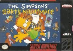 The Simpsons Bart's Nightmare - SNES