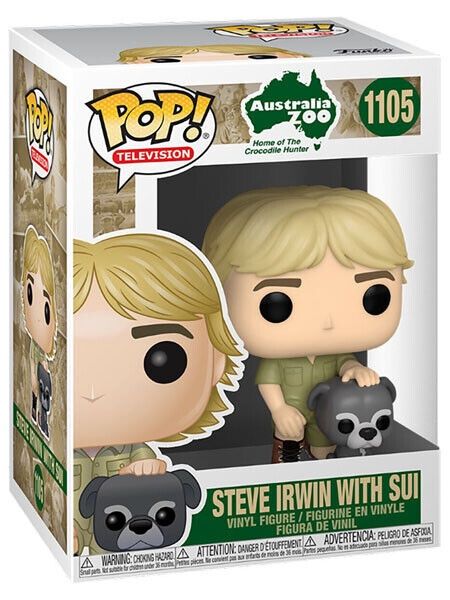 #1105 Australia Zoo - Steve Irwin With Sui - Funko Pop!