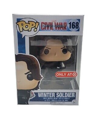 #168 Captain America Civil War - Winter Soldier - Target Exclusive - Funko Pop!