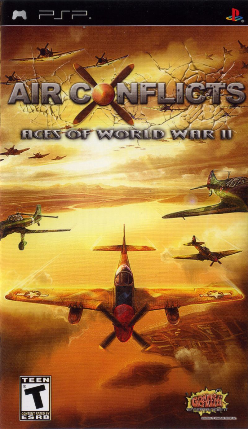 Air Conflicts Ages Of World War 2 - PSP