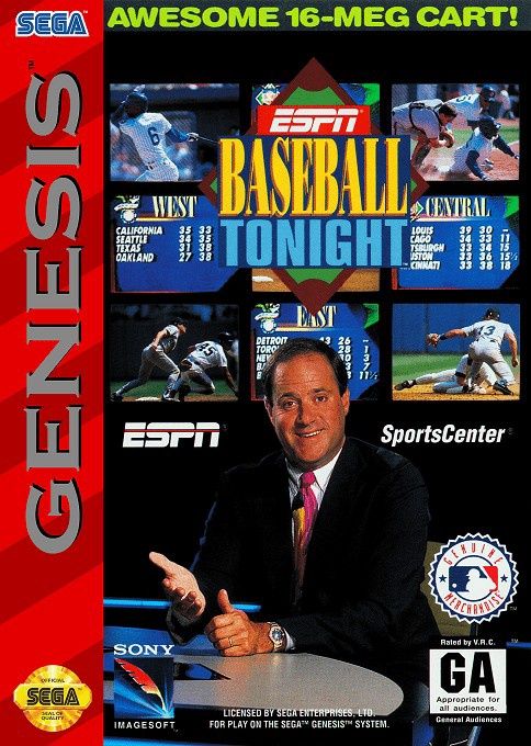 ESPN  Baseball Tonight - SEGA Genesis